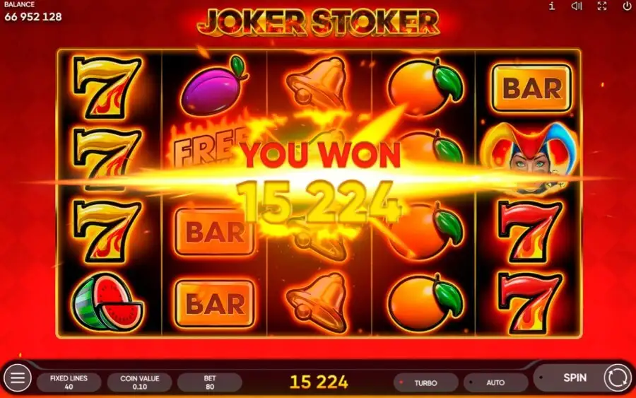 Joker Stoker – Funkcje i bonusy